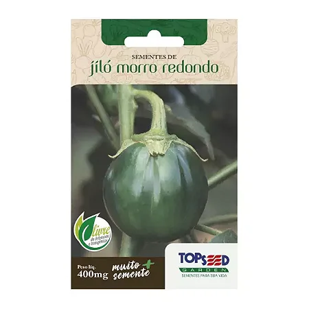 Sementes Jiló Morro Redondo TopSeed
