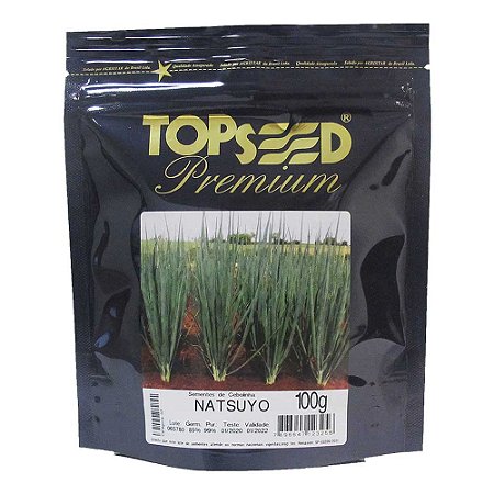 Sementes De Cebolinha Natsuyo Topseed Premium - 50g