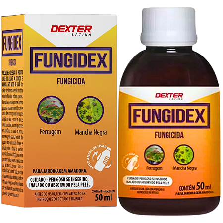 Fungidex - Elimina fungos, doenças e pragas nas plantas 50 ml