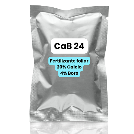 Fertilizante Foliar CaB Calcio 20% Boro 4% - Adubo 2 kg
