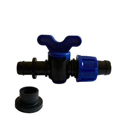 REGISTRO INICIAL ROSCA 16MM + CHULA - NETAFIM