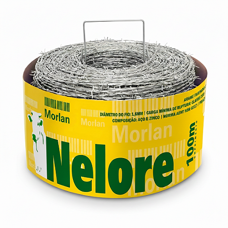 Arame farpado Nelore Morlan - 100 metros