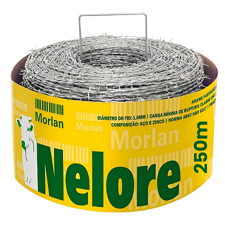 Arame farpado Nelore Morlan - 250 metros