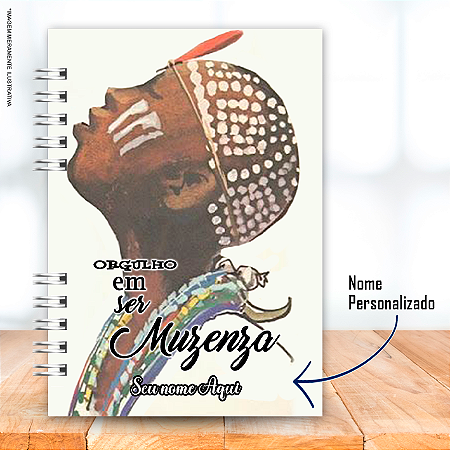 Caderno A5 Muzenza ou Yaô