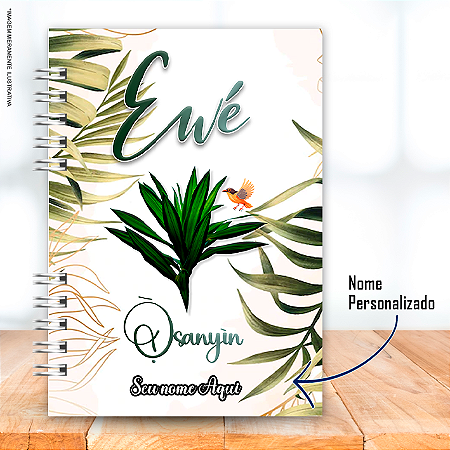 Caderno A5 Orixá Ossain