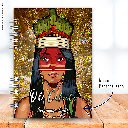 Caderno A5 Cabocla