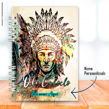 Caderno A5 Caboclo