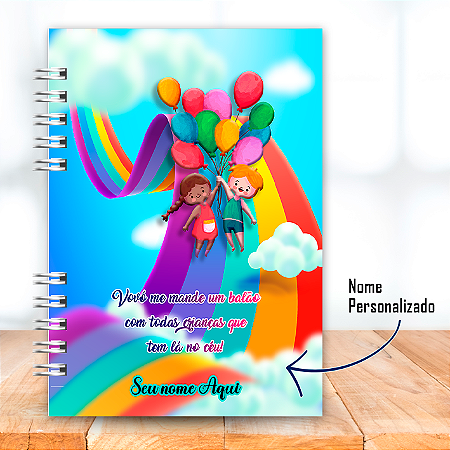 Caderno A5 Cosme, Erê, Ibejada