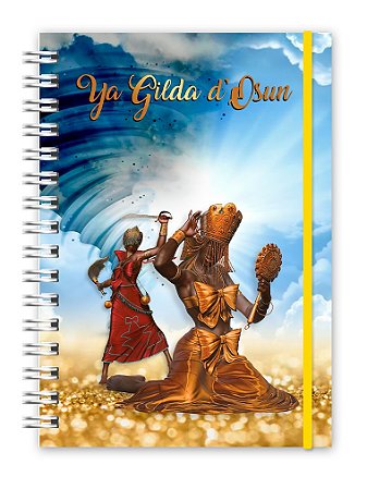 Caderno A5 Orixá Oyá e Oxum