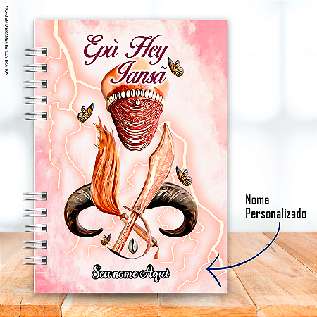 Caderno A5 Orixá Oyá (Paramentas)