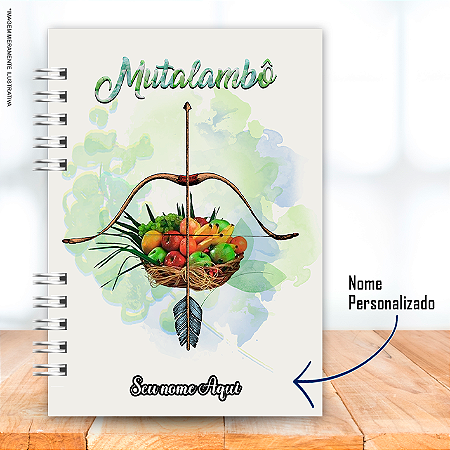 Caderno A5 Nkisi Mutalambo ou Mutakalambo