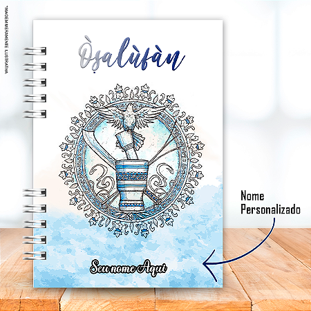 Caderno A5 Orixá Osogian (ferramenta)