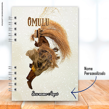 Caderno A5 Orixá Omulu