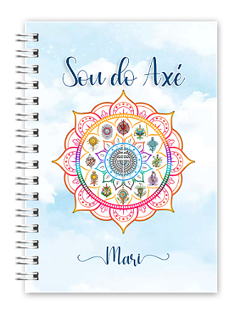 Caderneta (mini caderno) Axé