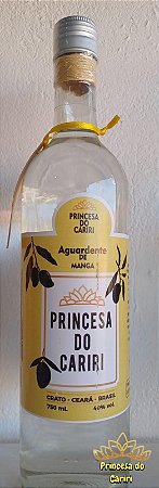 Aguardente Princesa do Cariri | Manga 750 mL