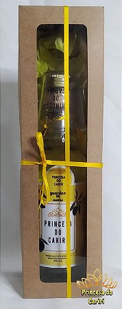 Kit para presente Aguardente Princesa do Cariri | Manga 275mL + Copo dose