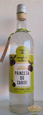 Aguardente Princesa do Cariri | Cajarana 750 mL