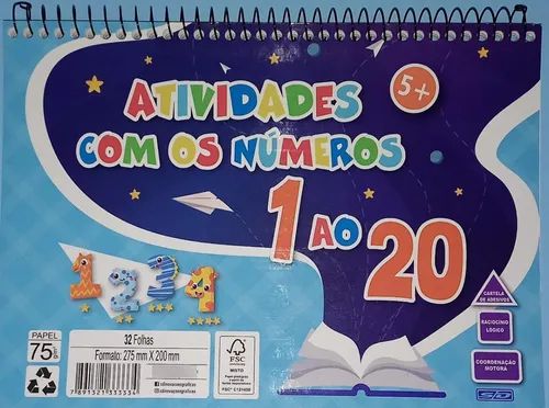 Caderno De Atividades Para Alfabetização Com Números