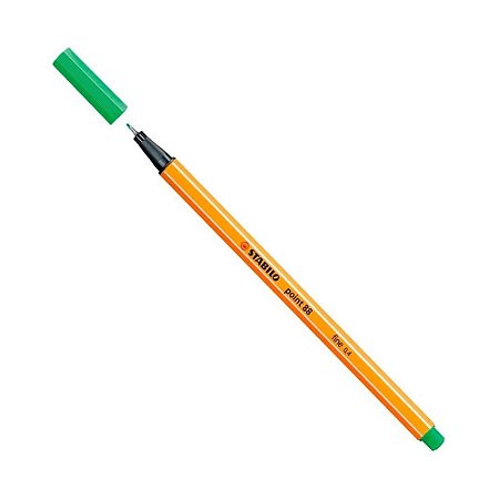 Caneta fine Pen Stabilo 0.4mm- Verde