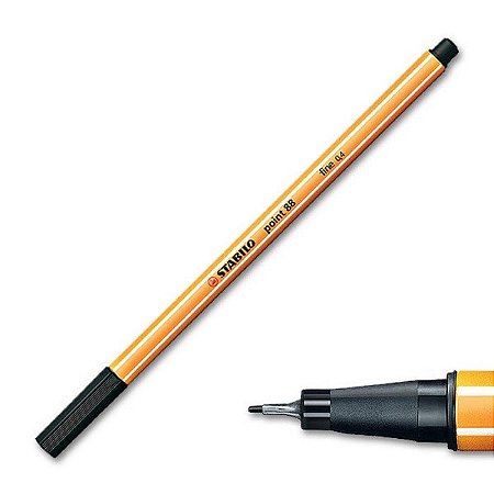 Caneta Fine Pen 0.4mm - Preto