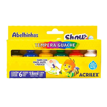 Tinta Guache Acrilex - Show Color