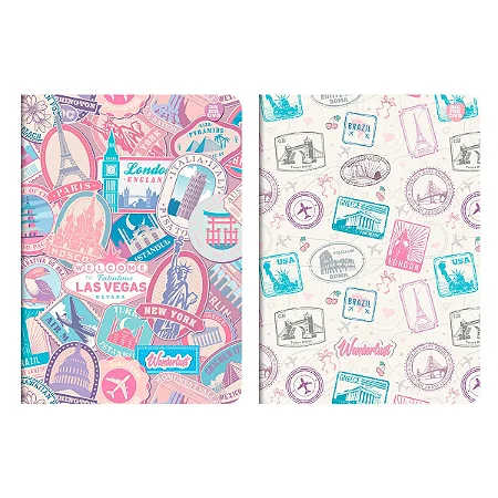 Caderno de Anotações Wanderlust Larissa Manoela 32 Fls