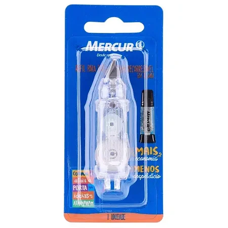 Refil para Fita Corretiva Recarregável Mercur 5mm x 6m