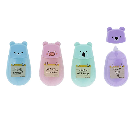 Corretivo em Fita com Design Animal Fun