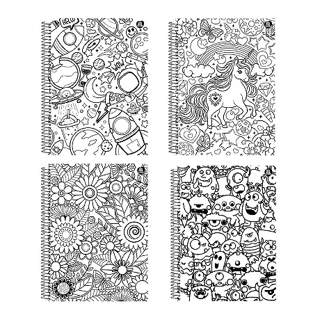 Caderno Universitário - Animativa - Color Quest 1 Matéria