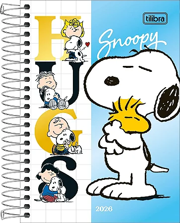 Agenda Snoopy Tilibra – Modelos Sortidos