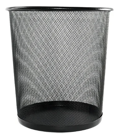 Lixeira Aramada Metálica 10 Litros