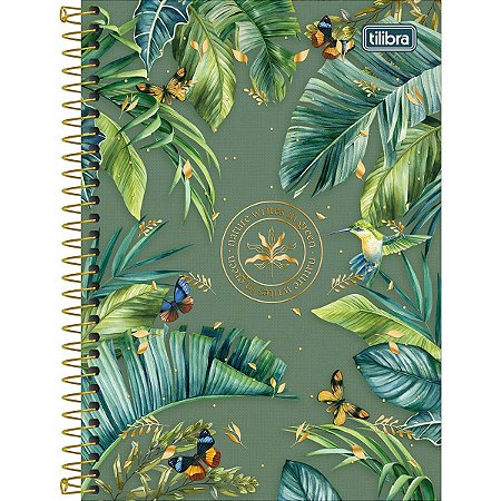 Caderno Espiral Naturalis – 1 Matéria | 80 Folhas