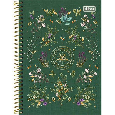 Caderno Espiral Naturalis – 10 Matérias | 160 Folhas
