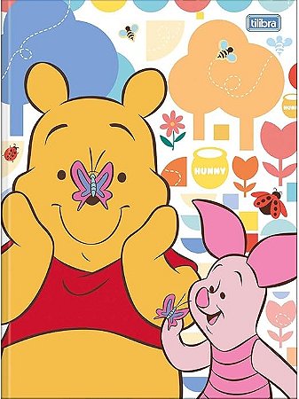 Caderno Brochurão Ursinho Pooh – 80 Folhas