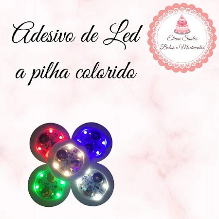 Adesivo de led COLORIDO