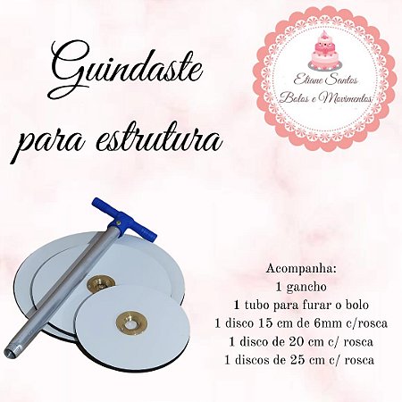 Guindaste para estrutura - 15-20-25