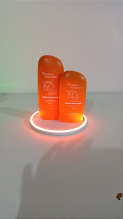 Base de led neon - laranja
