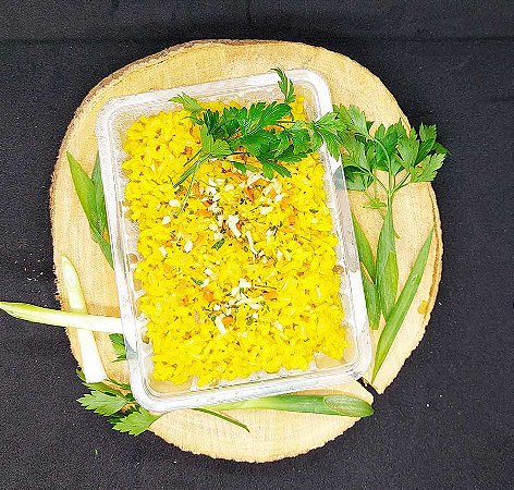 ARROZ INTEGRAL COM AÇAFRÃO