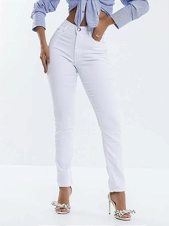 Calça Jeans Branca Básica