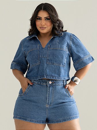Conjunto Plus Size Estiloso