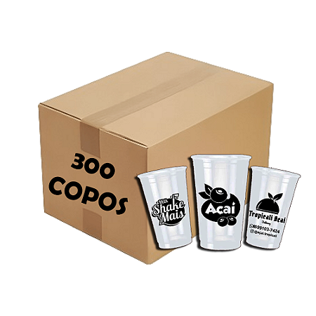 COPO DESCARTAVEL CAIXA COM 300 UNIDADES