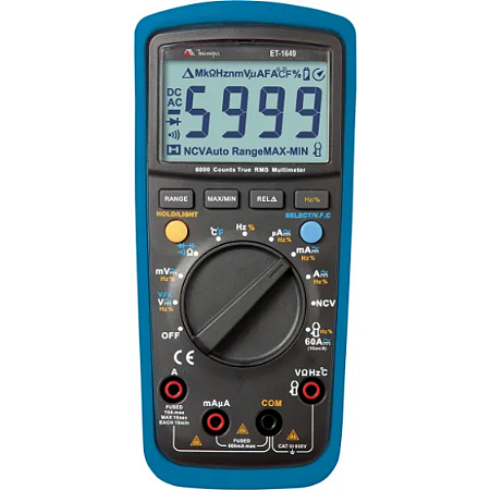 Multímetro Digital Minipa ET1649