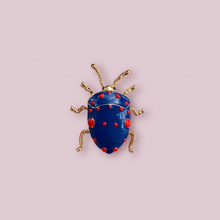 Broche Maria Fedida azul