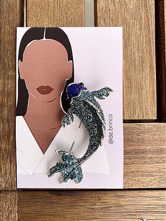 Broche Carpa Strass