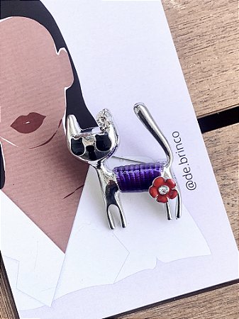 Broche Gatinha Bacana