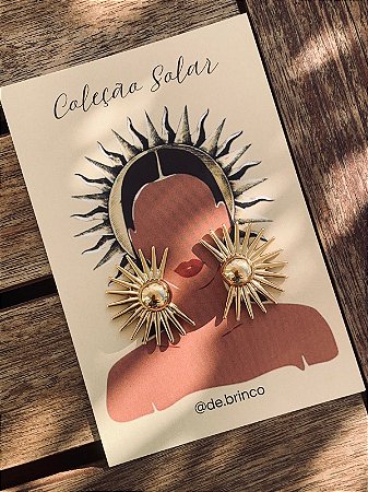 BRINCO SOLEIL DOURADO