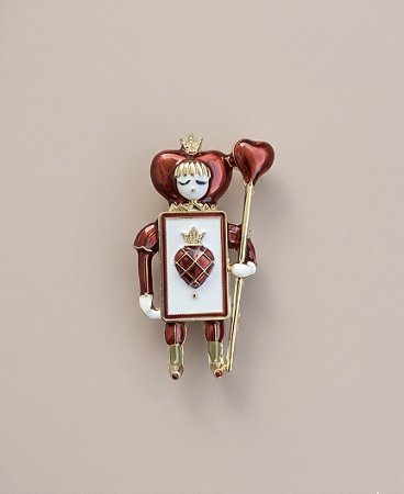 Broche MODELO PIN Dama de Copas