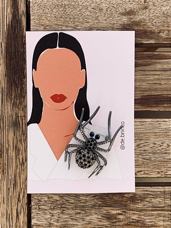 Broche Aranha Lux