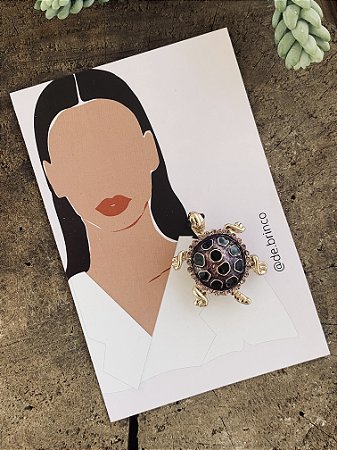 Broche Mini Tartaruga