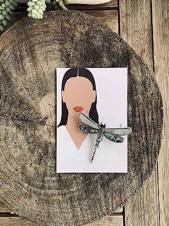 Broche Libélula Díspar